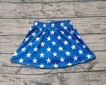 Load image into Gallery viewer, Baby Girls 4th Of July Stars Stripes Summer Skort Skirts