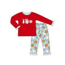 Load image into Gallery viewer, Baby girls Christmas santa milk pants sets Pajamas
