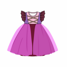 Load image into Gallery viewer, Baby girls Halloween witch tutu dresses 2