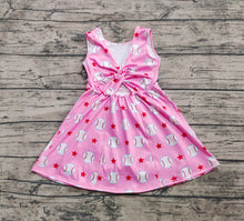 Load image into Gallery viewer, Baby Girls Baseball Stars Yoga Active Wear Skort Knee Length Dresses