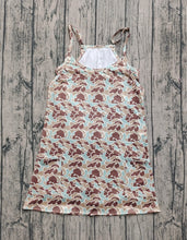 Load image into Gallery viewer, Adult Women Western Khaki Camo Strap Pockets Yoga Activity Shorts Dresses