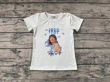 Load image into Gallery viewer, Baby Girls 1989 White Singer Short Sleeve Tee Shirts Tops