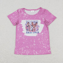 Load image into Gallery viewer, 8 Designs Baby Girls TS Singer Short Sleeve Tee Shirts Tops