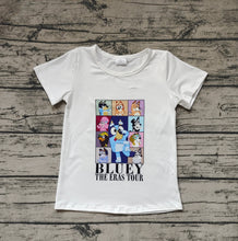 Load image into Gallery viewer, Baby Boys Blue Dog Short Sleeve Tee Shirts Tops