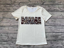 Load image into Gallery viewer, Adult Women Mama Camo Short Sleeve Tee Shirts Tops