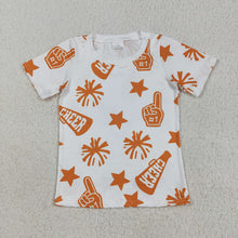 Load image into Gallery viewer, 8 Colors Sibling Baby Girls Cheer Team Tee Shirts Tops