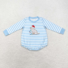 Load image into Gallery viewer, Baby Boys Girls Christmas Sibling Dogs Tops Rompers