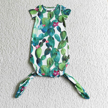 Load image into Gallery viewer, 17 Colors Baby Newborn Short Sleeve Sleepwear Gowns