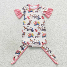 Load image into Gallery viewer, 17 Colors Baby Newborn Short Sleeve Sleepwear Gowns