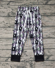 Load image into Gallery viewer, Baby Boys Halloween Black Stripes Ghost Pants
