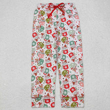 Load image into Gallery viewer, Adult Women Christmas Cups Gingerbread Bottom Pants Pajamas