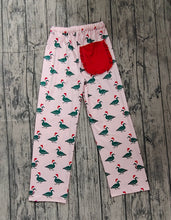 Load image into Gallery viewer, Adult Women Christmas Ducks Pocket Bottom Pants Pajamas