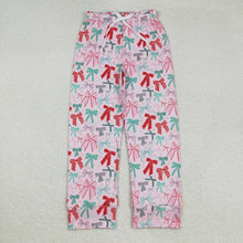 Load image into Gallery viewer, Adult Women Colorful Bows Flame Pants