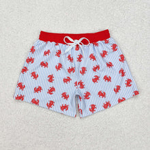 Load image into Gallery viewer, Baby Boys Summer Crab Beach Trunks Swimsuits Swimwear