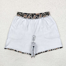 Load image into Gallery viewer, Adult Man Brown Duck Camouflage Pockets Bottom Trunk Shorts Swimwear