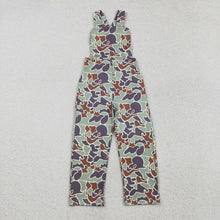 Load image into Gallery viewer, Baby Boys Green Camo Straps Jumpsuits
