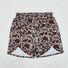 Load image into Gallery viewer, Adult Women Green Camo Summer Shorts