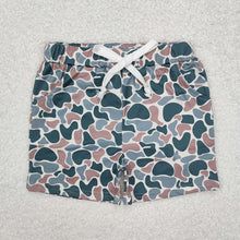Load image into Gallery viewer, Baby Boys Green Camo Summer Shorts Bottoms
