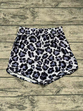 Load image into Gallery viewer, Adult Women Grey Leopard Summer Shorts