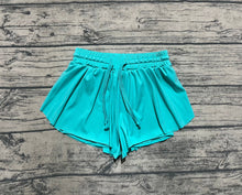 Load image into Gallery viewer, Baby Girls Aqua Yoga Shorts Bottoms