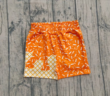 Load image into Gallery viewer, Baby Boys Orange Drip Sprinkles Team Shorts Bottom