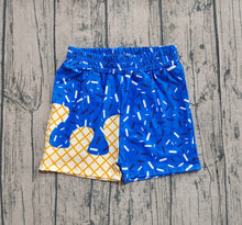 Load image into Gallery viewer, Baby Boys Royal Blue Drip Sprinkle Team Shorts Bottom