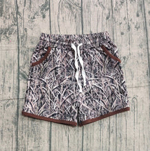 Load image into Gallery viewer, Baby Boys Leaves Camo Hunting Pockets Shorts Bottom