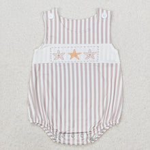 Load image into Gallery viewer, Baby Boys Stars Sleeveless Summer Rompers