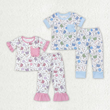 Load image into Gallery viewer, Baby Girls Birthday Sibling Brother Tops Pants Pajamas Clothes Sets