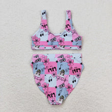 Load image into Gallery viewer, Adult Women Singer TS Top Bottom Swimsuits Sets