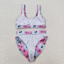 Load image into Gallery viewer, Adult Women Singer TS Top Bottom Swimsuits Sets