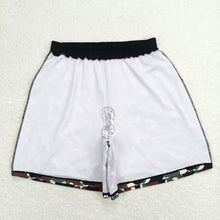 Load image into Gallery viewer, Adult Man Green Camo Bottom Trunk Shorts Swimwear