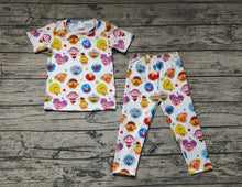 Load image into Gallery viewer, Baby Boys White Monster Cookie Shirt Pants Pajamas Clothes Sets