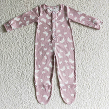 Load image into Gallery viewer, Baby kids long sleeve fall butterfly western rompers