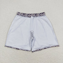 Load image into Gallery viewer, Adult Man Grey Camo Bottom Trunk Shorts Swimwear