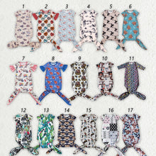 Load image into Gallery viewer, 17 Colors Baby Newborn Short Sleeve Sleepwear Gowns