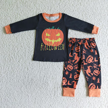 Load image into Gallery viewer, Baby boys Halloween pajamas pants clothes