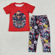 Load image into Gallery viewer, Baby boys Halloween cartoon pants clothes