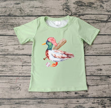 Load image into Gallery viewer, Baby Boys Duck Baseball Short Sleeve Tee Shirts Tops