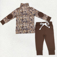 Load image into Gallery viewer, Baby Boys Fall Camo Grasses Pullovers Tops Shirt Pants Clothes Sets