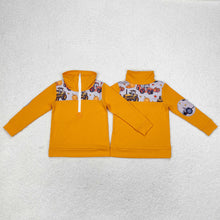 Load image into Gallery viewer, Baby Boys Pumpkin Digger Long Sleeve Pullovers Tops