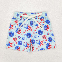 Load image into Gallery viewer, Baby Boys 4th Of July Smile Stars Trunk Bottoms Swimsuits