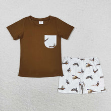 Load image into Gallery viewer, Baby Boys Sibling Brother Wild Chicken Rompers Shorts Clothes Sets