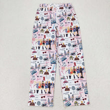 Load image into Gallery viewer, Adult Women Pink Singer Butterfly Bottom Pants Pajamas