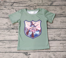 Load image into Gallery viewer, Baby Boys Green Duck Hunting Summer Short Sleeve Tee Shirts Tops