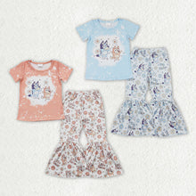 Load image into Gallery viewer, Baby Girls Big Little Sister Dog Sibling Clothes Sets
