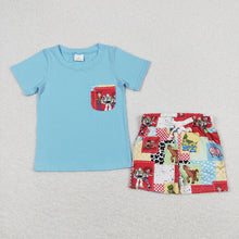 Load image into Gallery viewer, Baby Boys Toy Shirts Top Shorts Outfits Clothes Sets