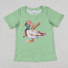 Load image into Gallery viewer, Baby Boys Duck Baseball Short Sleeve Tee Shirts Tops