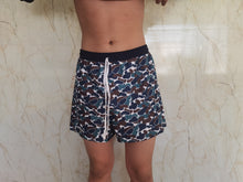 Load image into Gallery viewer, Adult Man Green Camo Bottom Trunk Shorts Swimwear