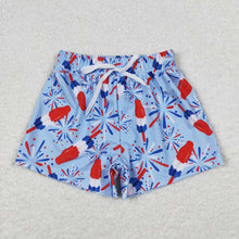 Load image into Gallery viewer, Baby Boys Summer Popsicle 4th Of July Trunks Swimsuits Swimwear